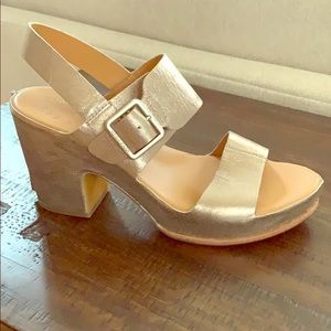 Kork-Ease San Carlos Soft Metallic Gold Sandal